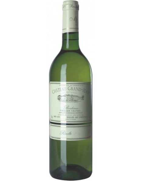 Вино Chateau Grand-Jean "Vieilles Vignes" Blanc, Bordeaux AOC, 2010