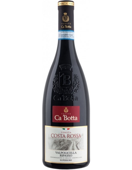 Вино Ca'Botta, "Tenuta Costa Rossa" Valpolicella Ripasso Superiore DOC, 2014