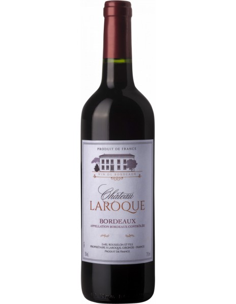 Вино Chateau Laroque, Bordeaux AOC, 2016