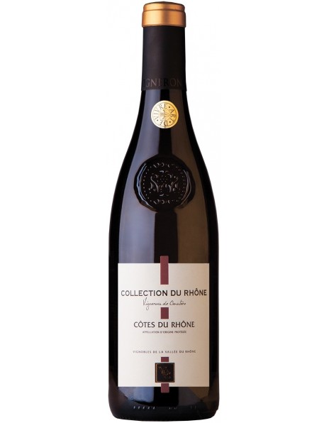 Вино Vignerons de Caractere, "Collection du Rhone" Blanc, Cotes du Rhone AOC, 2017