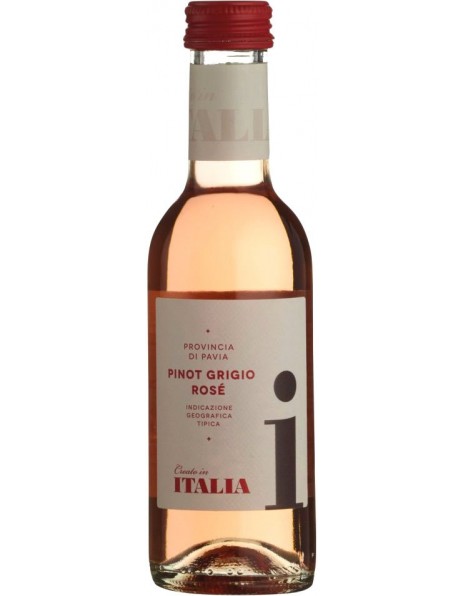 Вино Adria Vini, "Italia" Pinot Grigio Rose, Provincia di Pavia IGT, 187 мл