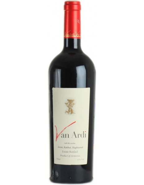 Вино Van Ardi, Red Dry Wine, 2016