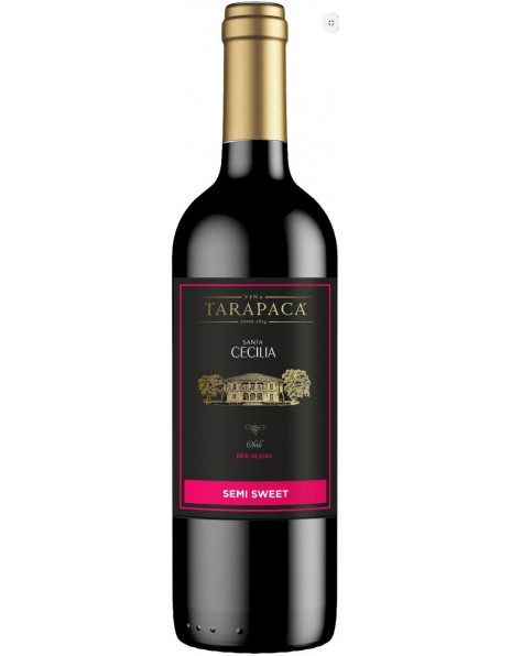 Вино Tarapaca, "Santa Cecilia" Semi-Sweet Red, 2017