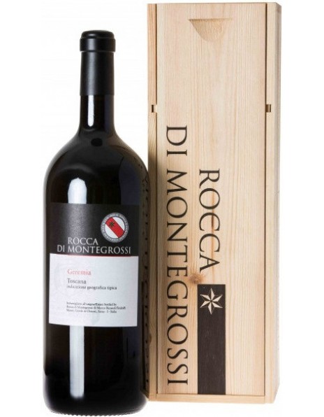 Вино Rocca di Montegrossi, "Geremia", Toscana IGT, 2014, wooden box, 1.5 л