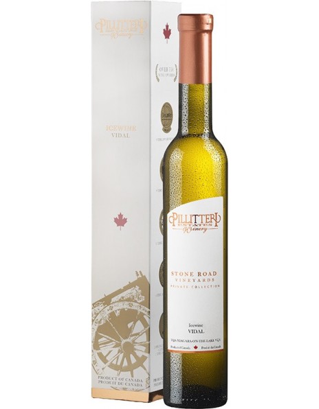 Вино Pillitteri, "Icewine" Vidal, 2015, gift box, 375 мл