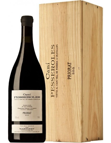 Вино Mas Martinet, "Cami Pesseroles", Priorat DOQ, 2013, wooden box, 1.5 л