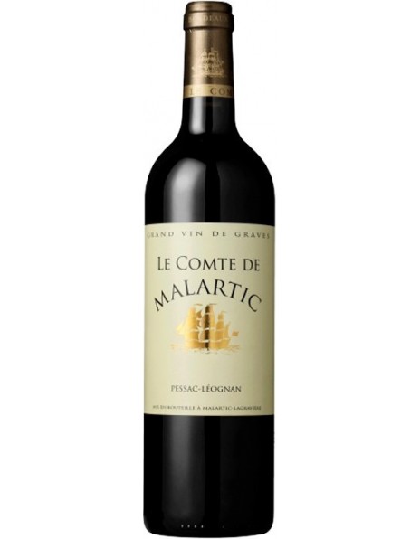 Вино "Le Comte de Malartic", Pessac-Leognan AOC, 2015
