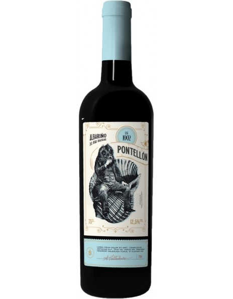 Вино Adegas Tollodouro, "Pontellon" Albarino, 2018