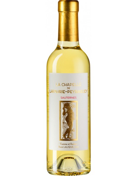 Вино "La Chapelle de Lafaurie-Peyraguey", Sauternes AOC, 2014, 375 мл