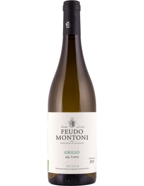 Вино Feudo Montoni, "della Timpa" Grillo, Sicilia DOC, 2017