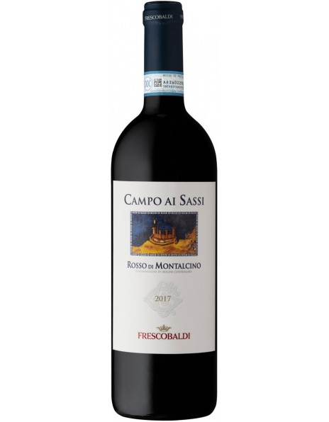 Вино Rosso di Montalcino DOC "Campo ai Sassi", 2017
