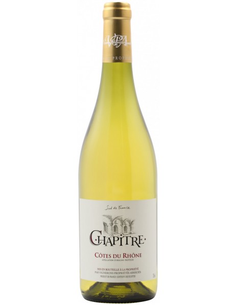 Вино "Chapitre" Blanc, Cotes du Rhone AOP