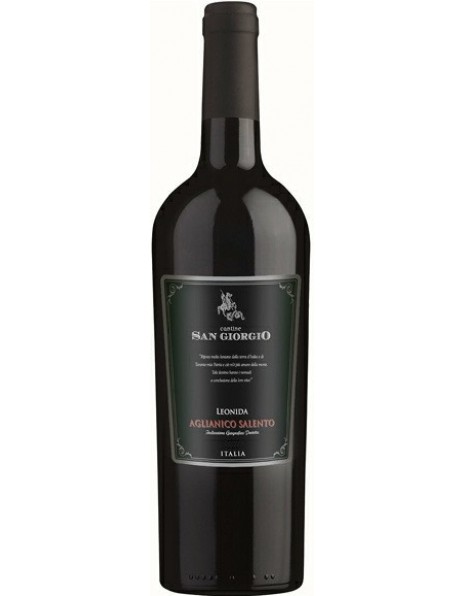 Вино Cantine San Giorgio, "Leonida", Aglianico Salento IGP, 2016