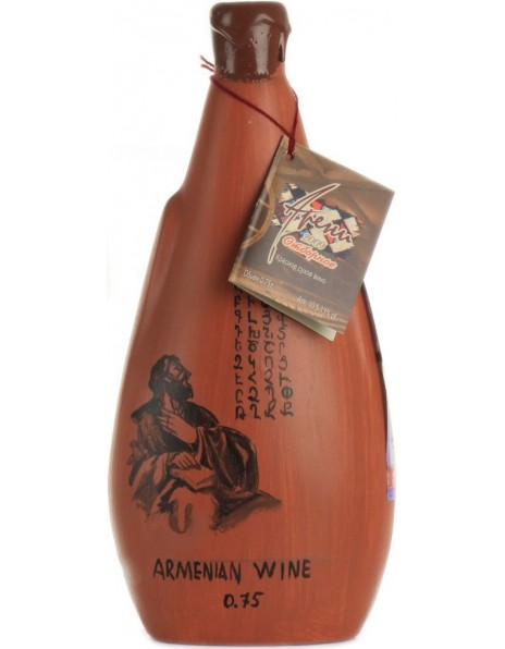 Вино Веди Алко, Арени Отборное, в керамической бутылке