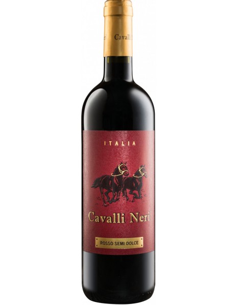 Вино "Cavalli Neri" Rosso Semi-Dolce IGT