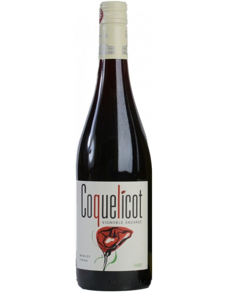 Вино Chateau Condamine Bertrand, "Coquelicot" Rouge, Languedoc Pays d'Oc IGP, 2017