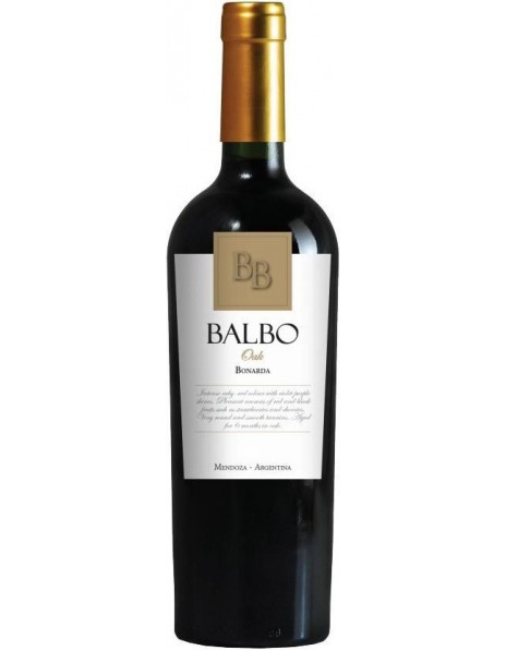 Вино "Balbo" Oak Bonarda, 2017