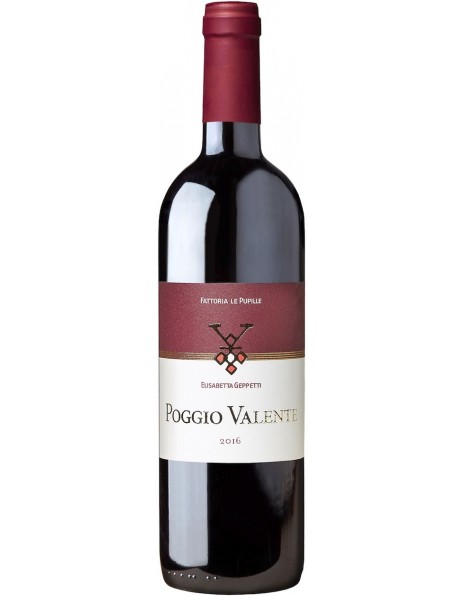 Вино Fattoria Le Pupille, "Poggio Valente", Rosso Toscana IGT, 2016
