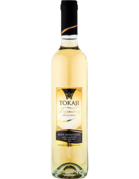Вино Tokaji Kereskedohaz, Tokaji Sargamuskotaly Late Harvest, 0.5 л