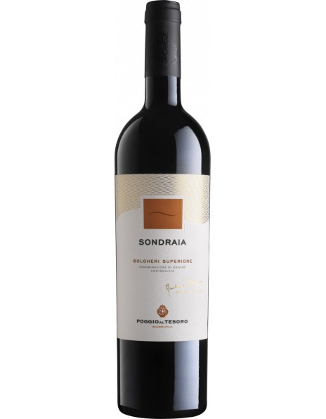 Вино Poggio al Tesoro, "Sondraia", Bolgheri Superiore DOC, 2016