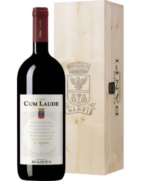 Вино Banfi, "Cum Laude", Sant'Antimo DOC, 2015, wooden box, 1.5 л