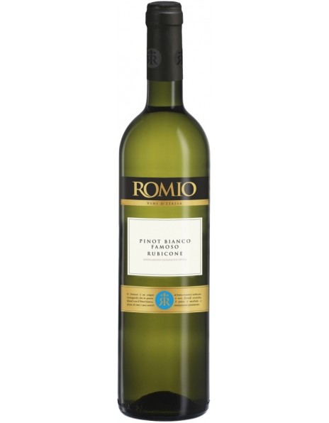 Вино "Romio" Pinot Bianco Famoso, Rubicone IGT, 2018