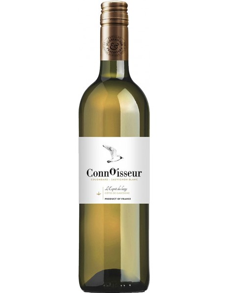 Вино Connoisseur, "L'Esprit du Large" Colombard-Sauvignon Blanc, Cotes de Gascogne IGP, 2018