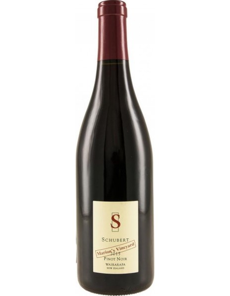 Вино Schubert, Pinot Noir "Marion's Vineyard", Wairarapa, 2015