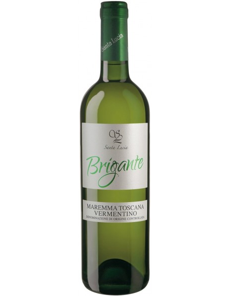 Вино Santa Lucia, "Brigante" Vermentino, Maremma Toscana DOC, 2018