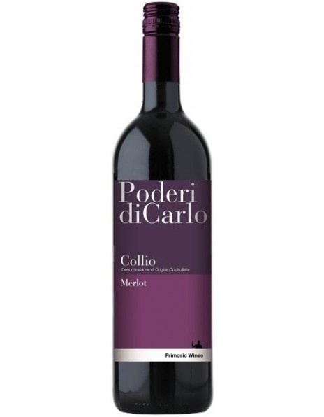 Вино "Poderi di Carlo" Merlot, Collio DOC, 2015