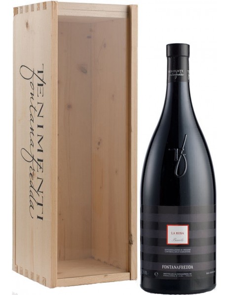 Вино Fontanafredda, "La Rosa", Barolo DOCG, 2005, wooden box, 1.5 л