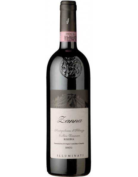Вино Montepulciano d'Abruzzo Riserva "Zanna", Colline Teramane DOCG, 2015