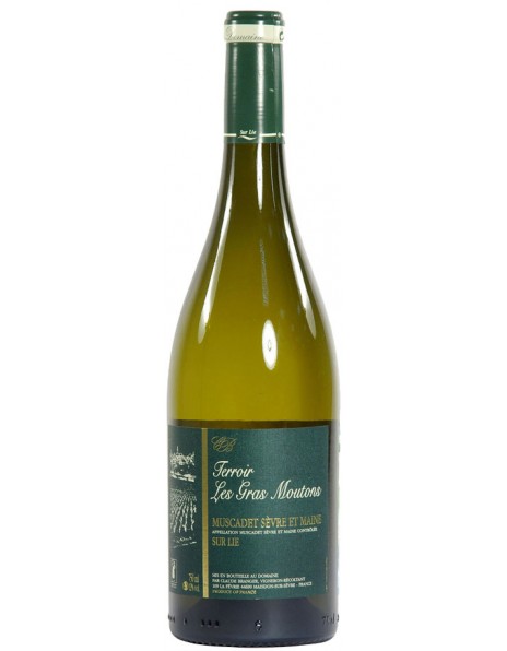 Вино Domaine La Haute Fevrie, "Les Gras Moutons" Sur Lie, Muscadet Sevre Et Maine AOC, 2009