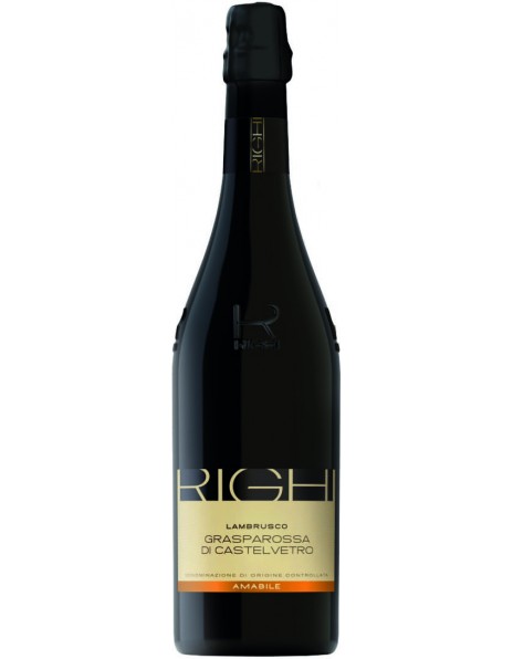 Вино Righi, Lambrusco Grasparossa di Castelvetro DOC