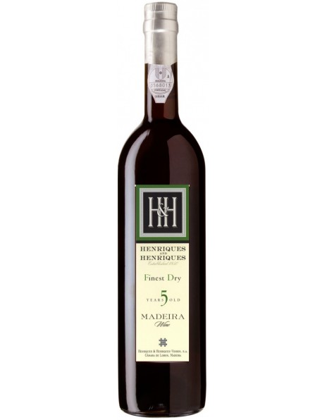 Вино Henriques &amp; Henriques, Finest Dry 5 Years Old, Madeira DOP, 0.5 л