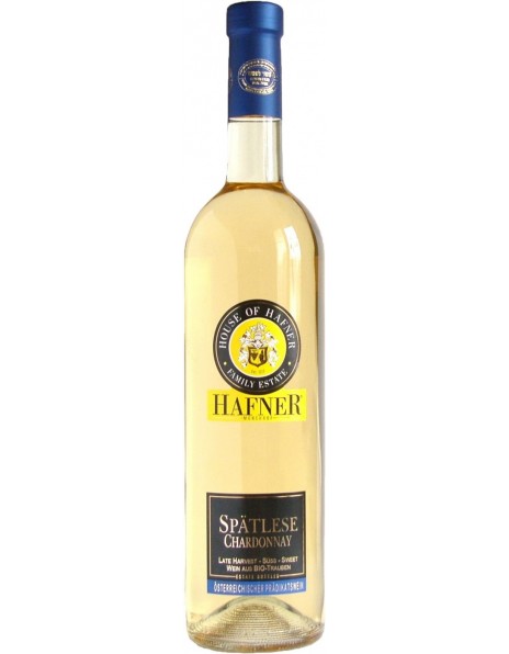 Вино Hafner, Spatlese Chardonnay Late Harvest