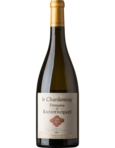 Вино Domaine de Baron'Arques, Limoux, "Le Chardonnay", 2011