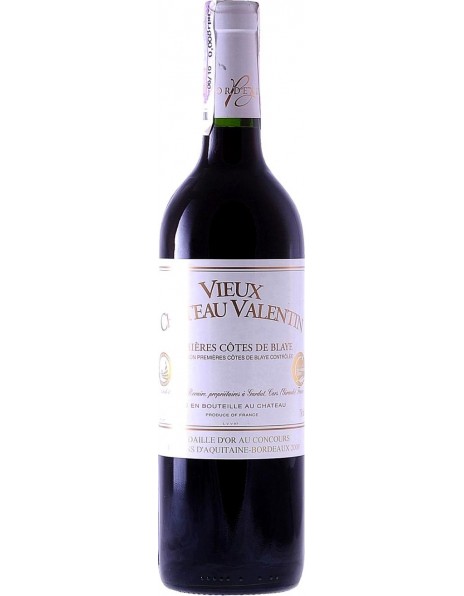 Вино Vieux Chateau Valentin, Premieres Cotes de Blaye AOC
