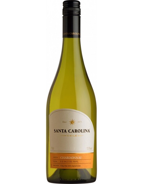 Вино Santa Carolina, Chardonnay, Valle de Rapel DO