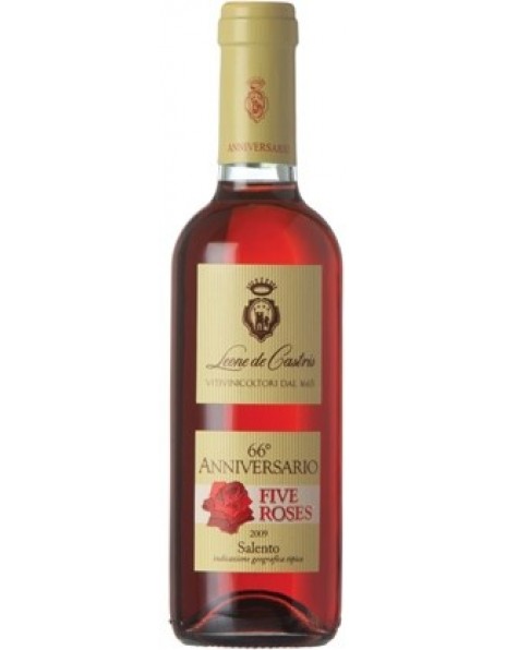 Вино Leone di Castris, "Five Roses Anniversario", Salento IGT, 2008, 375 мл