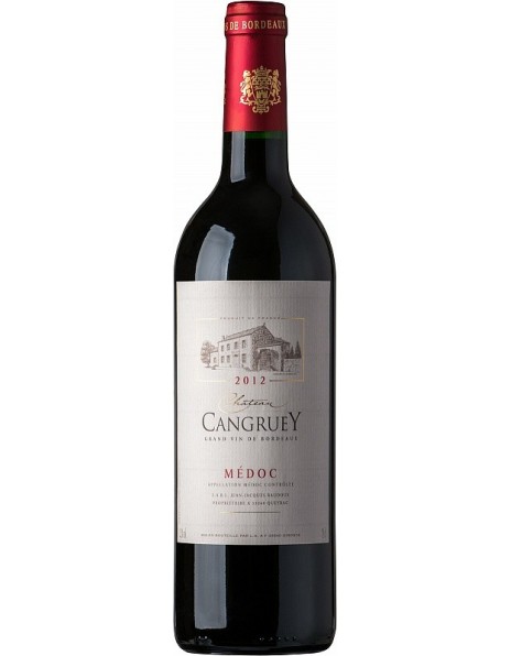Вино Chateau Cangruey, Medoc AOC, 2012