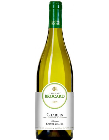 Вино Jean-Marc Brocard, Chablis AOC Domaine Sainte-Claire, 2009