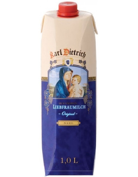 Вино Karl Dietrich Liebfraumilch QbA, Tetra Pak, 1 л