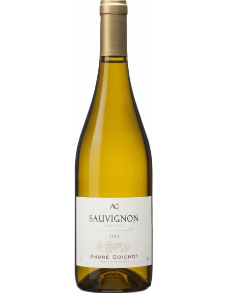 Вино Andre Goichot, Sauvignon, Pays d'Oc IGP, 2012