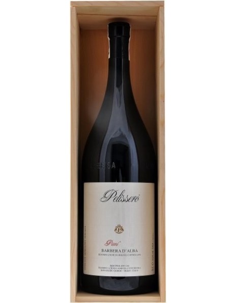 Вино Pelissero, "Piani", Barbera d'Alba DOC, wooden box, 3 л