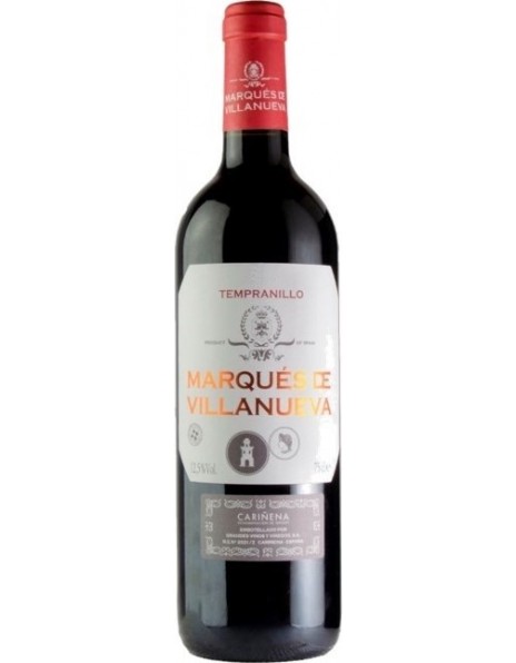 Вино "Marques de Villanueva" Tempranillo, Carinena DO