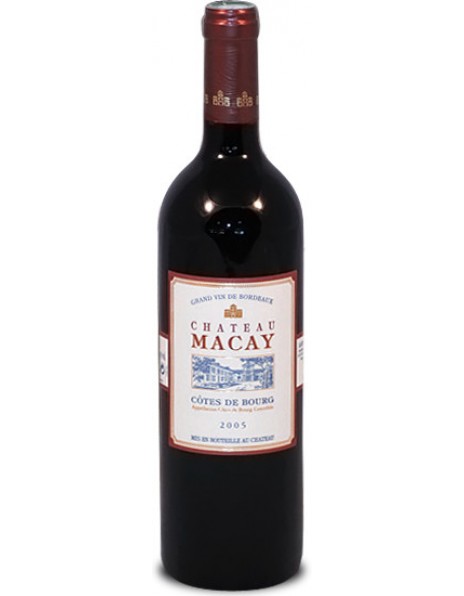 Вино Chateau Macay Cotes de Bourg AOC 2005