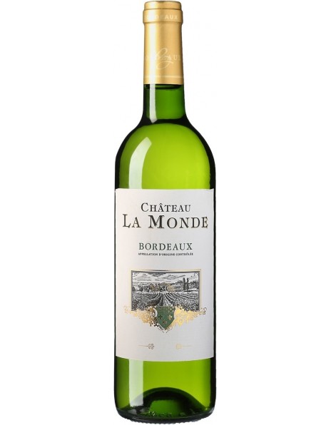 Вино "Chateau La Monde" Blanc, Bordeaux AOC, 2014