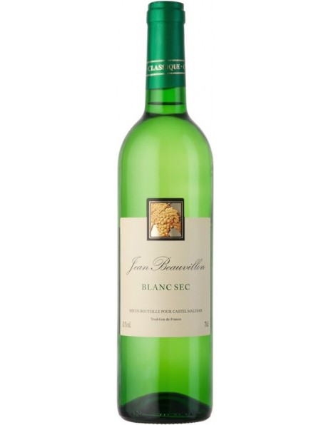 Вино Castel Groupe, "Jean Beauvillon" Blanc Sec, 0.7 л