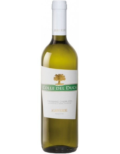 Вино Agriverde, Colle del Duca, Trebbiano D'Abruzzo DOC, 2013